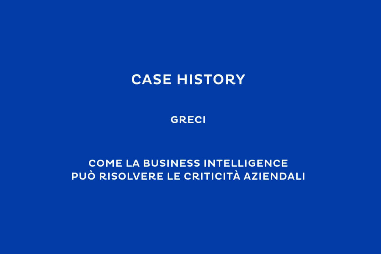 Greci Case Study Business Intelligence
