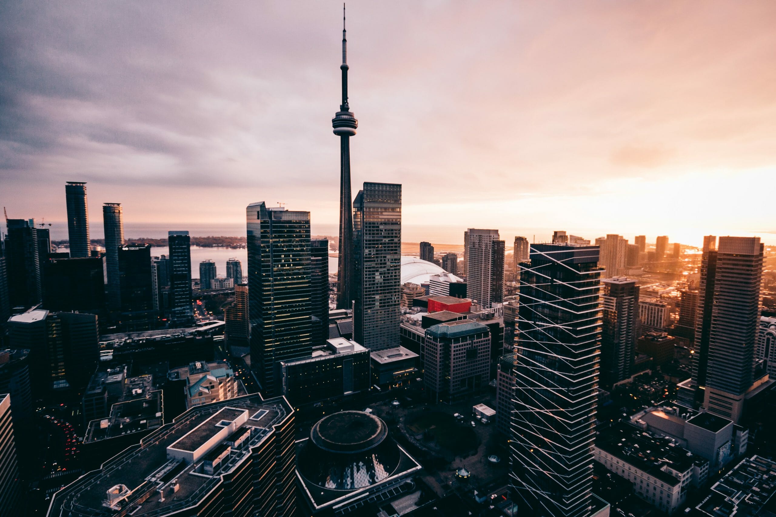 Toronto Stunning Sunset Scaled